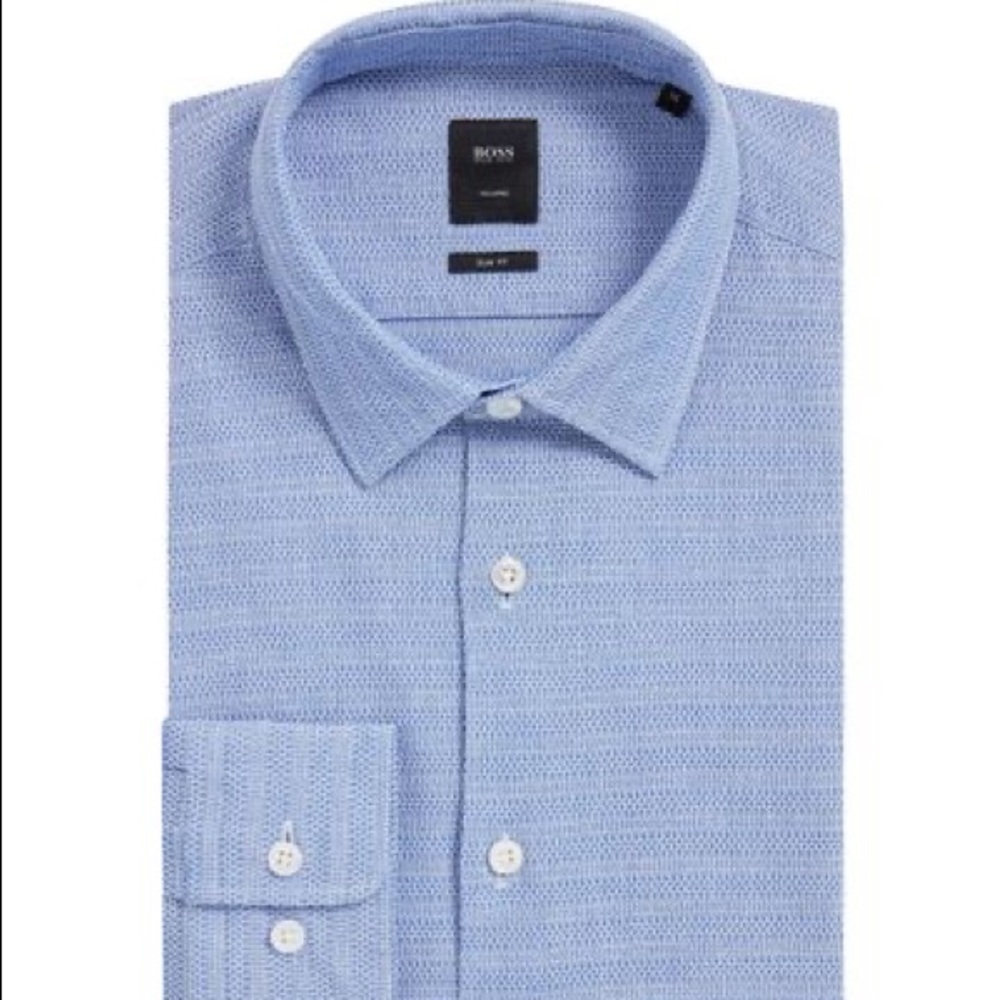 HUGO BOSS 'T-Riccardo_F' Slim Fit Shirt| M